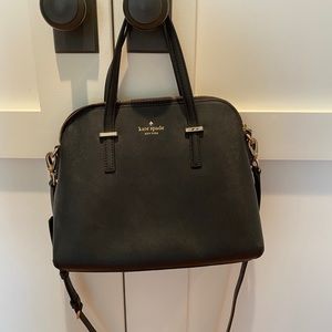 Kate Spade Black Maise Medium Dome Satchel